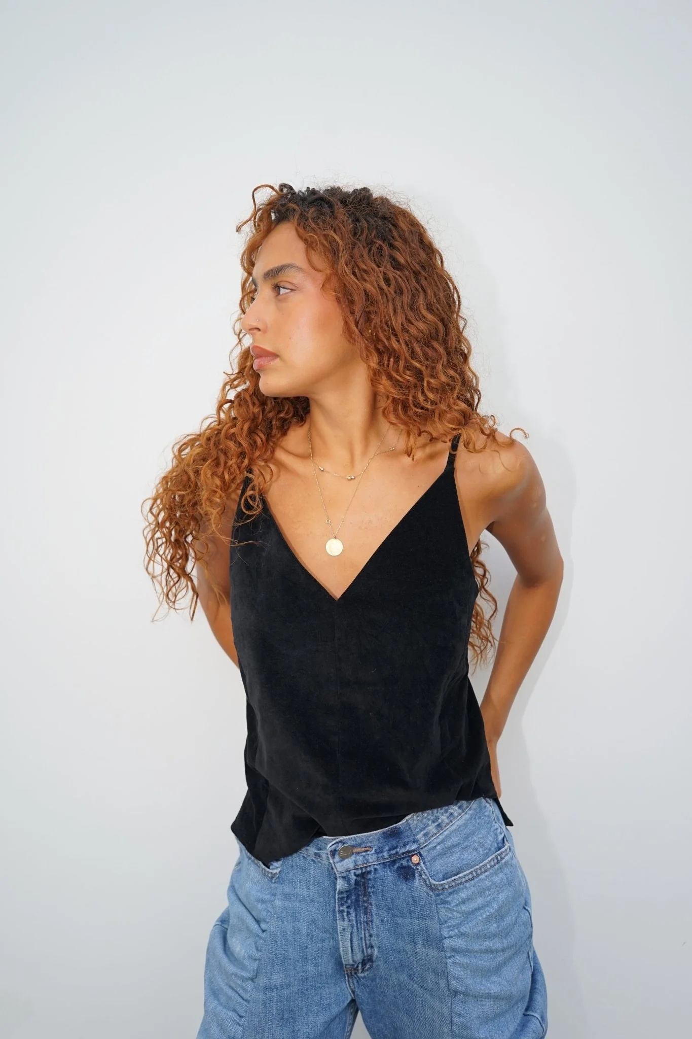 Anna Top Velvet Black - Image 6