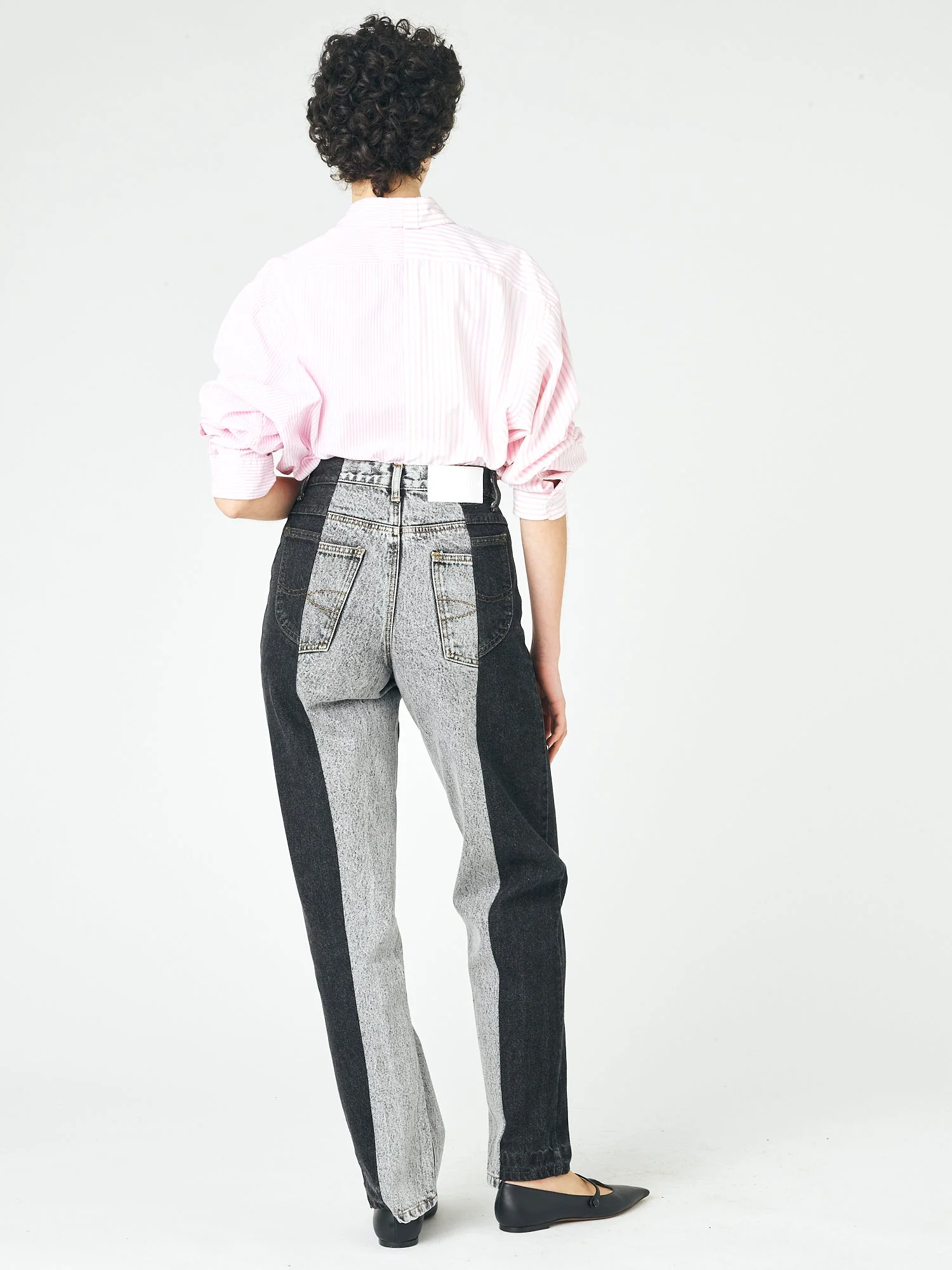 Boyfriend Jean Black/Grey - Image 3