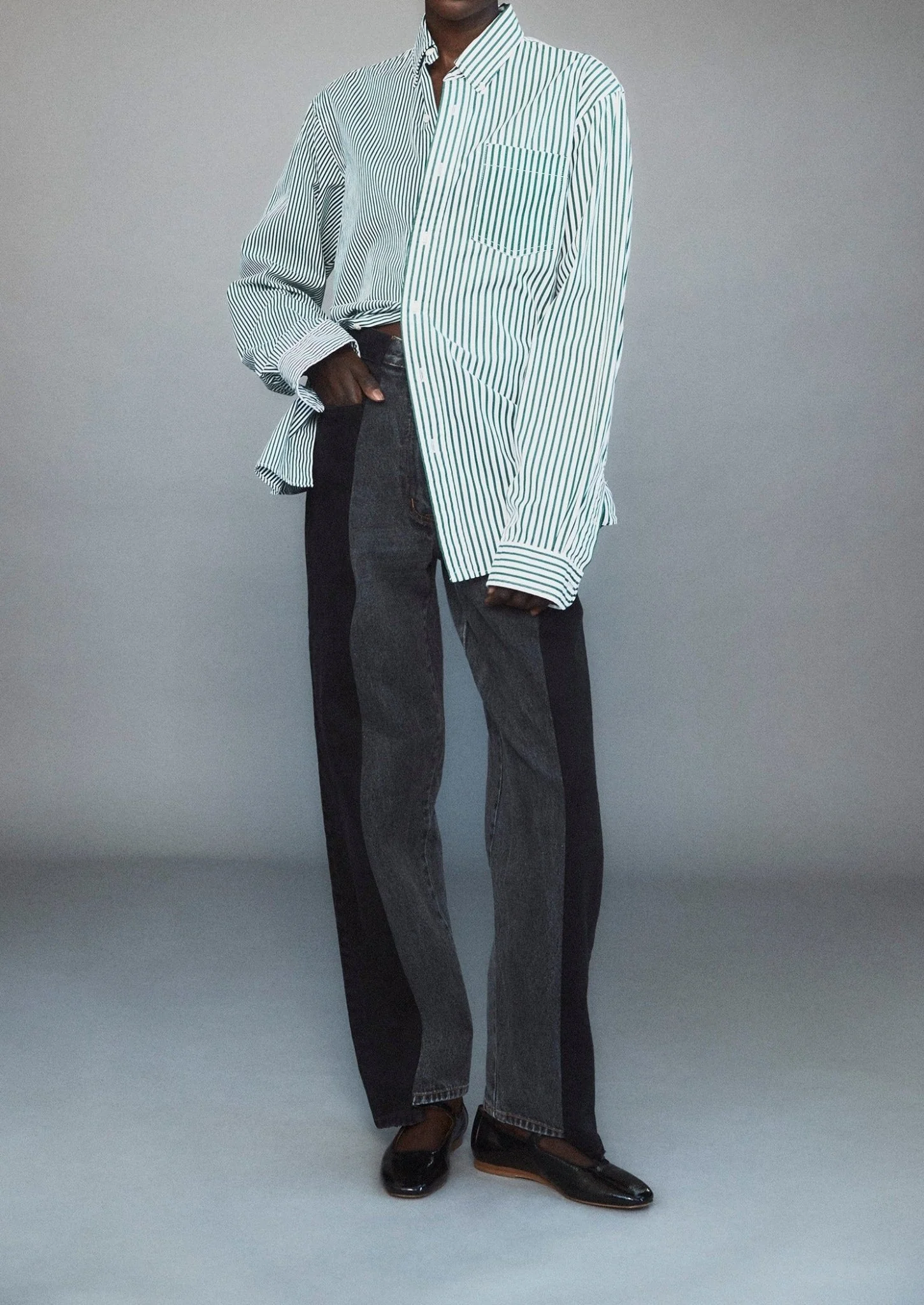 Boyfriend Jean Black/Grey - Image 6