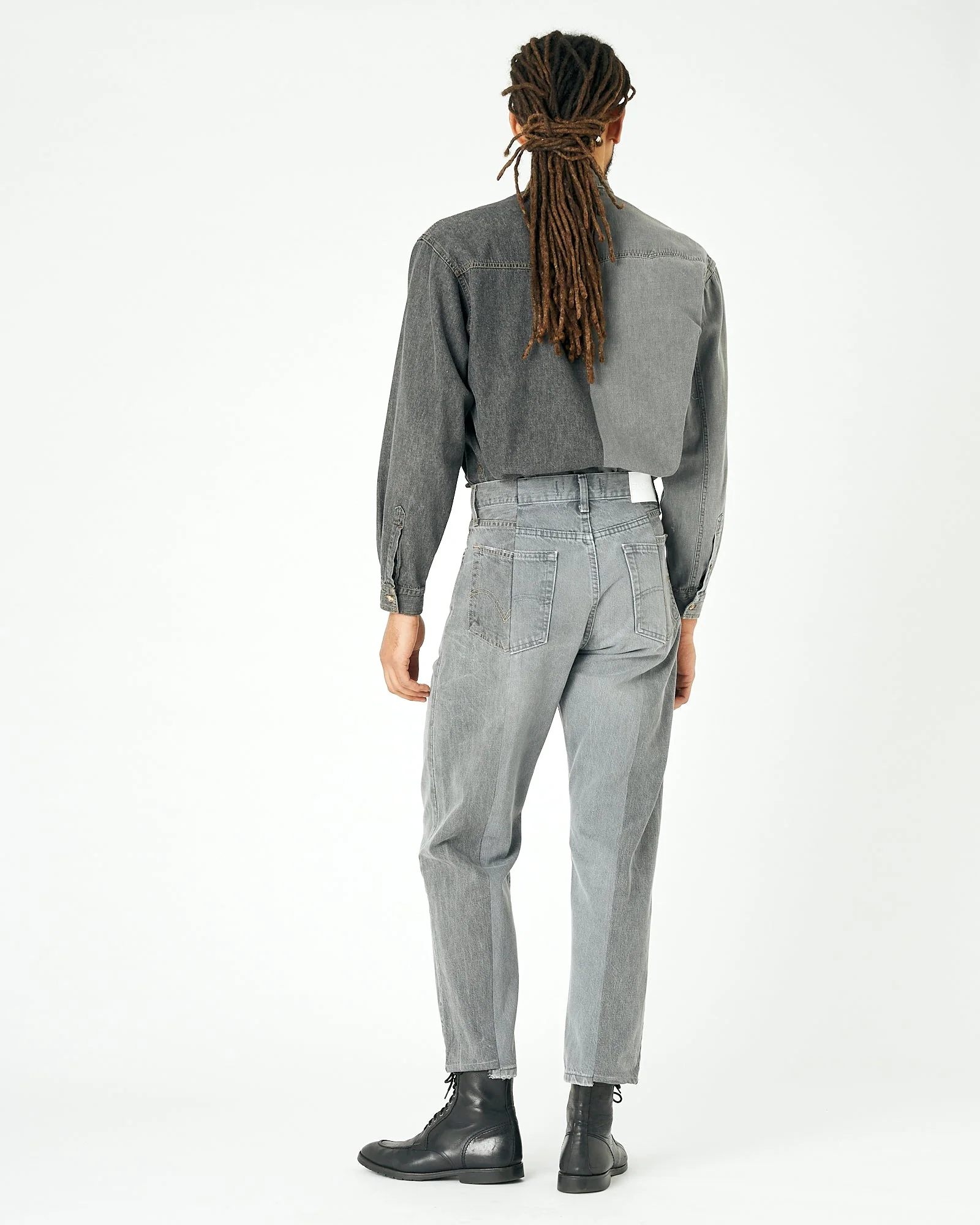 Grey Match Garçon Jean - Image 3