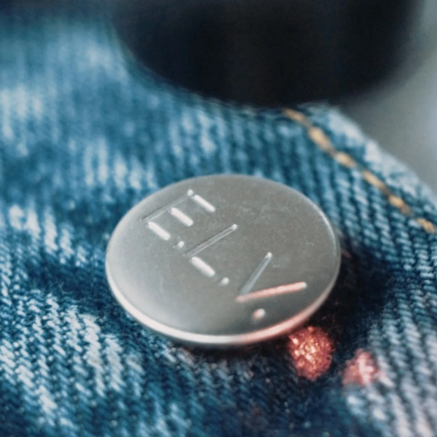 Black Dark Blue Contrast Boyfriend Jean - Image 7