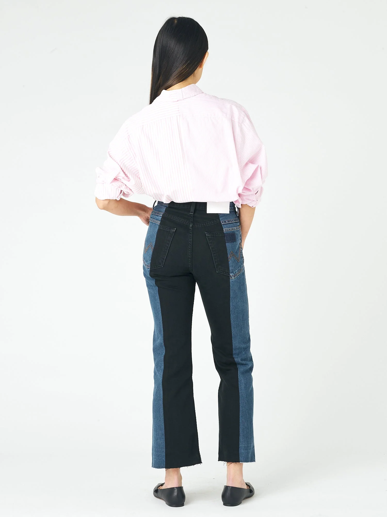 Flare Jean Dark Blue/Black - Image 3