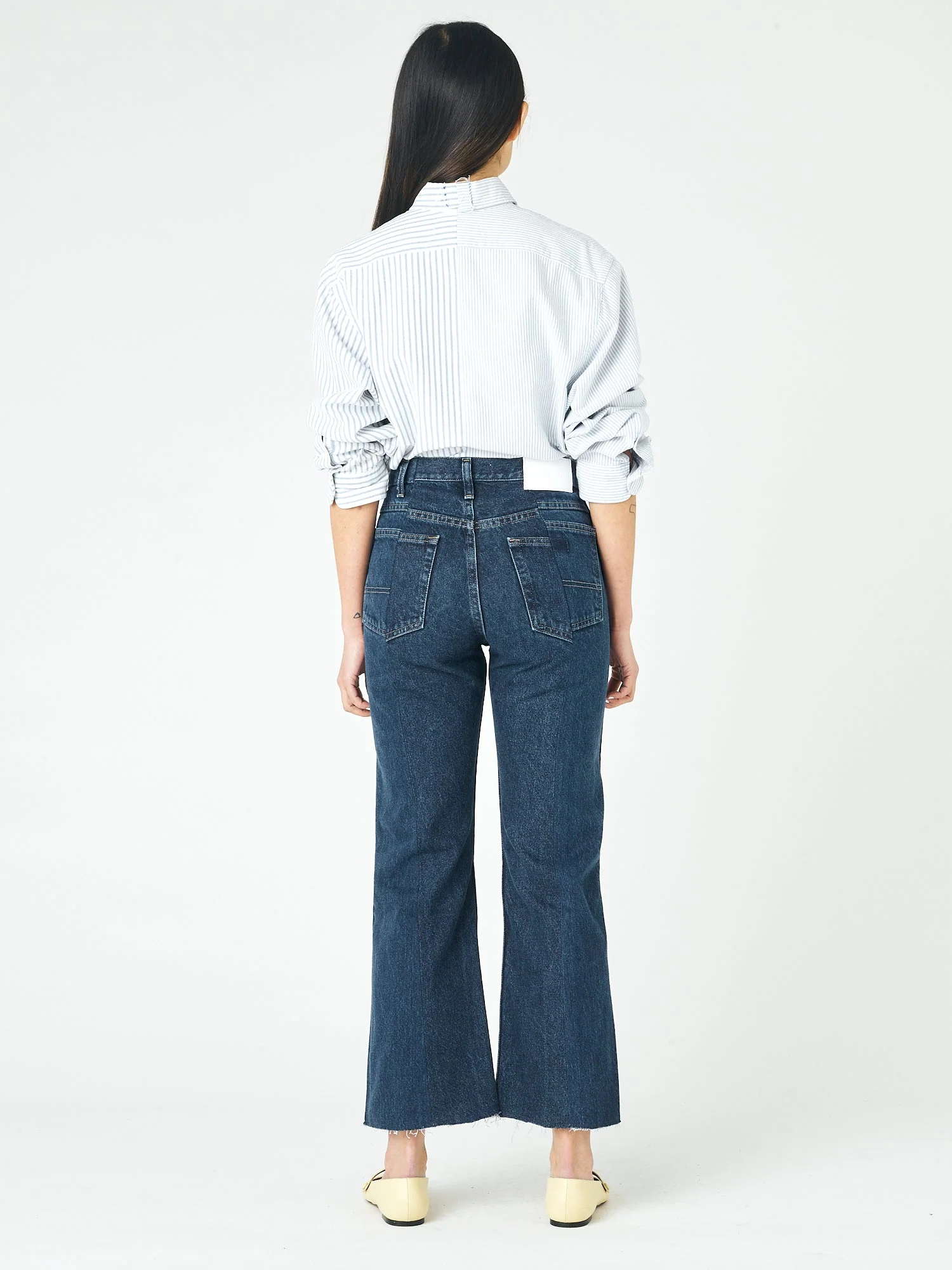 Flare Jean Dark Blue - Image 4