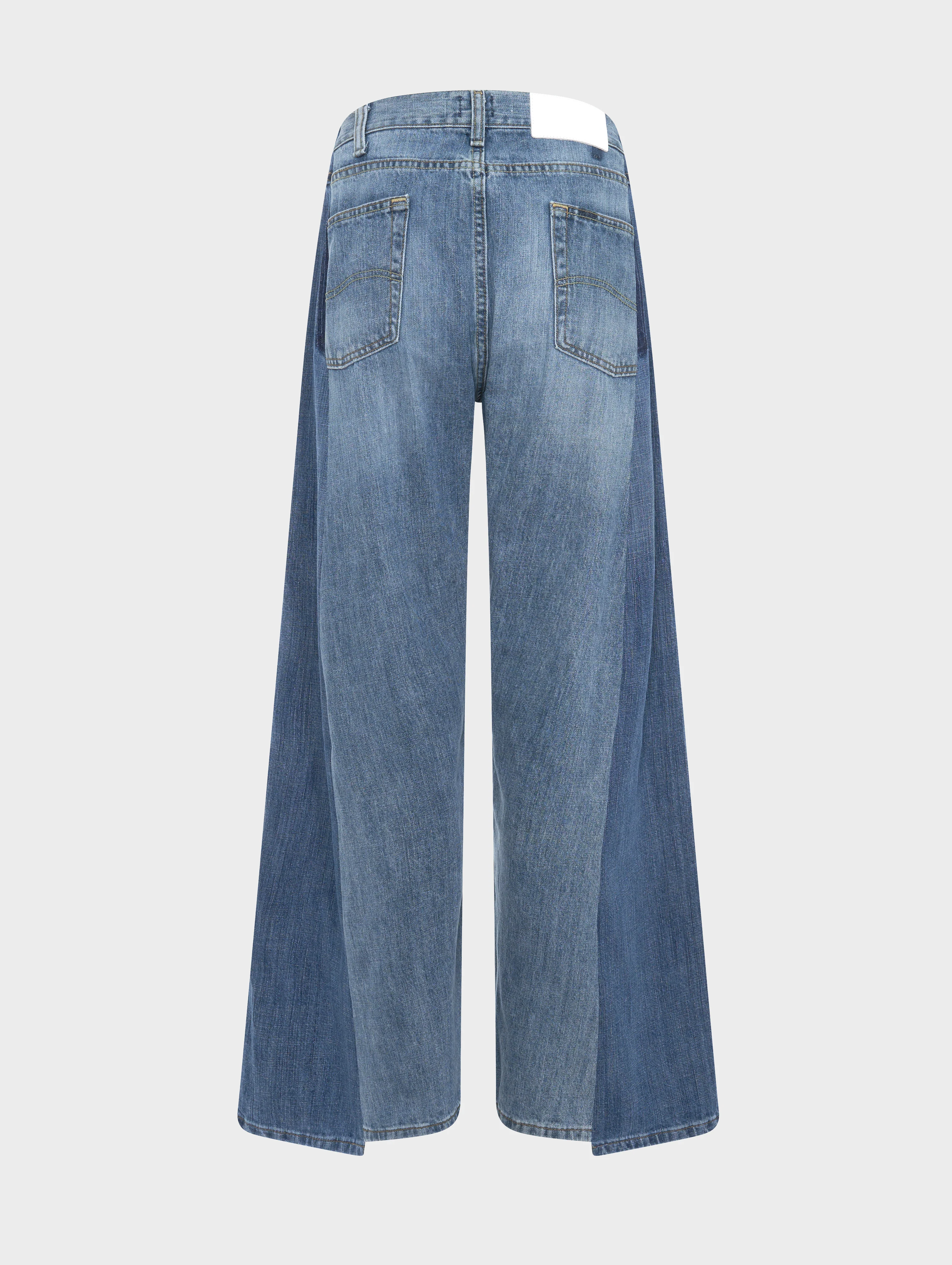 Freya Wide Leg Jean Mid Light Blue - Image 5