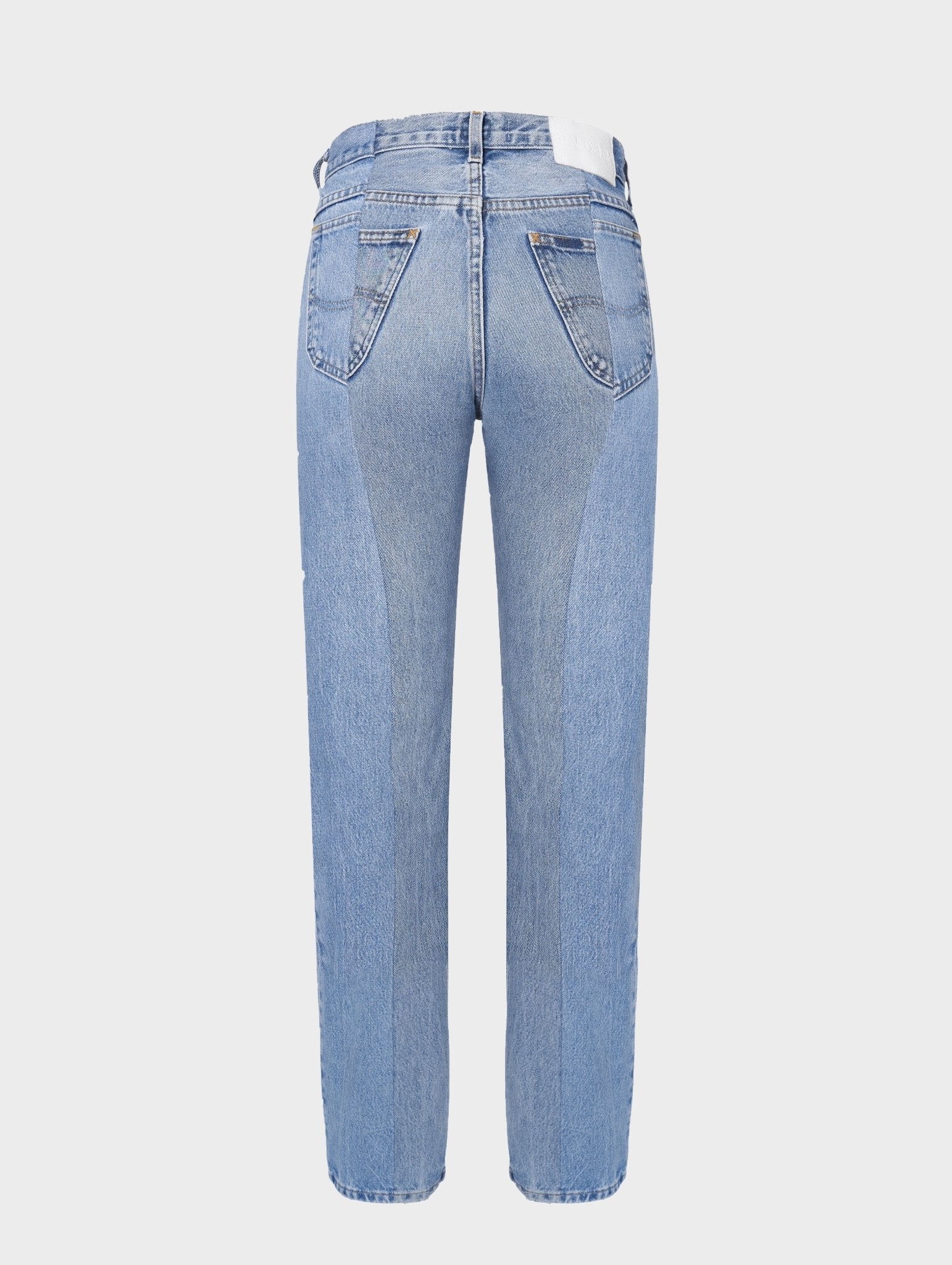 Light Blue Stovepipe Jeans - Image 3
