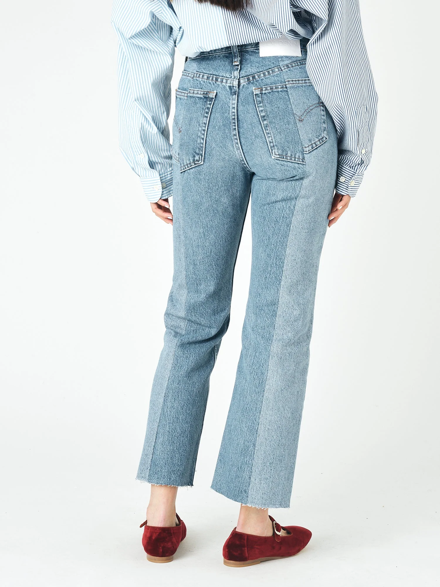 Flare Jean Light/Mid Blue - Image 5