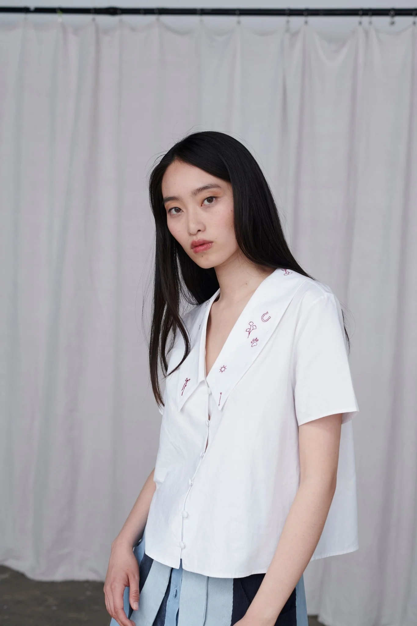 Love Lucky Embroidered Top - Image 4