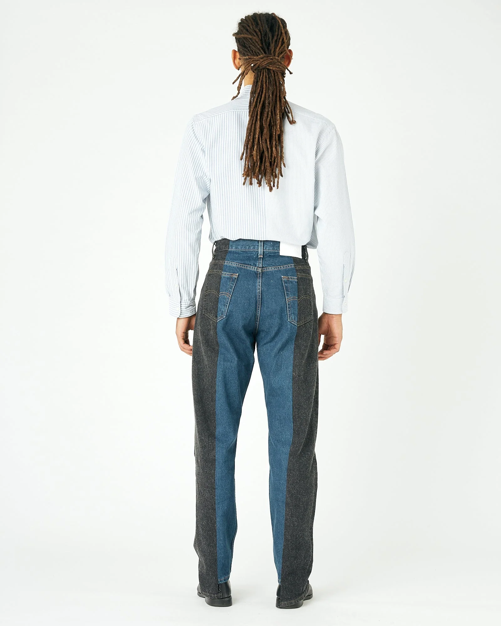 Men's Garcon Jean Black Dark Blue - Image 4