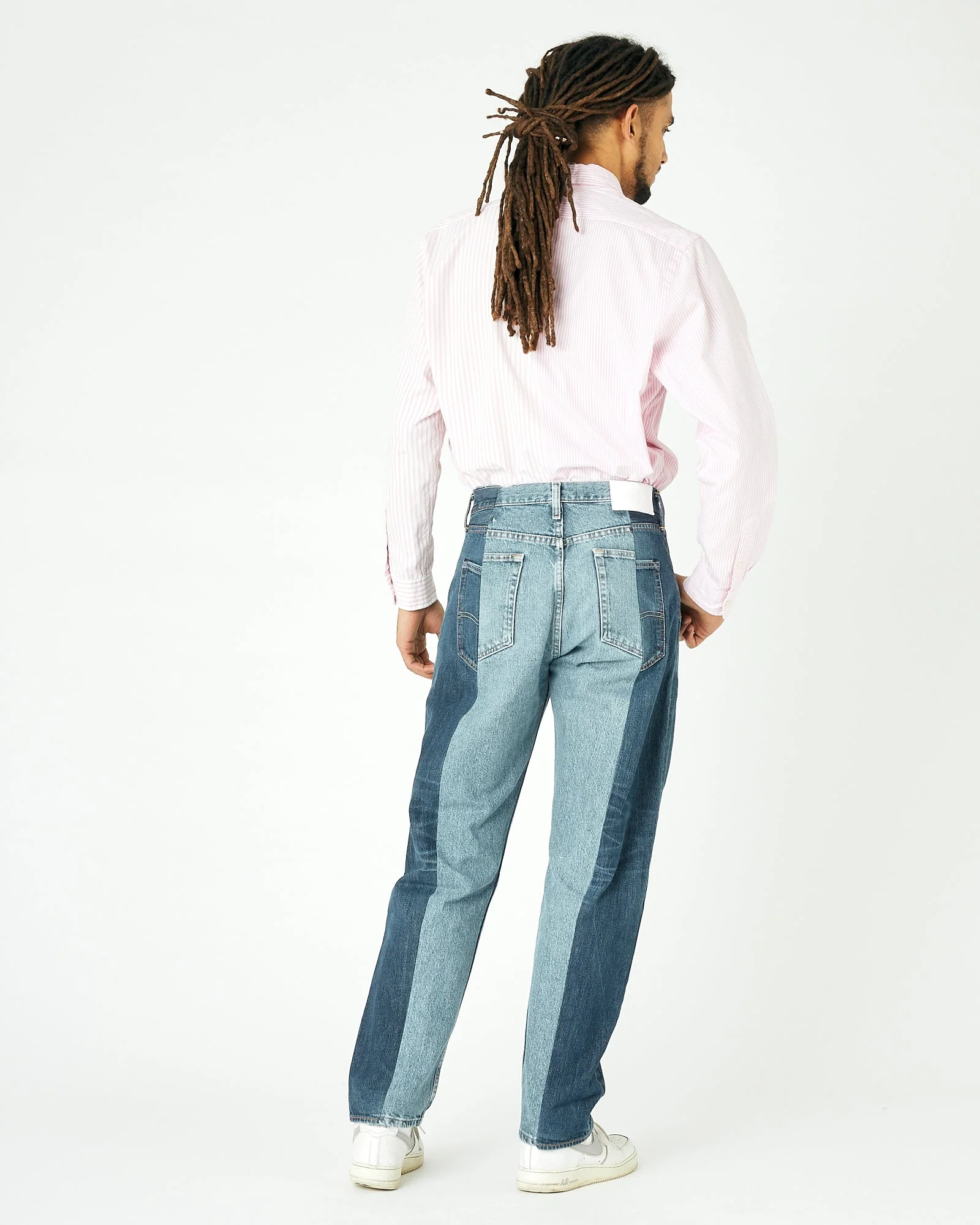 Men's Garcon Jean Dark Mid Blue - Image 3