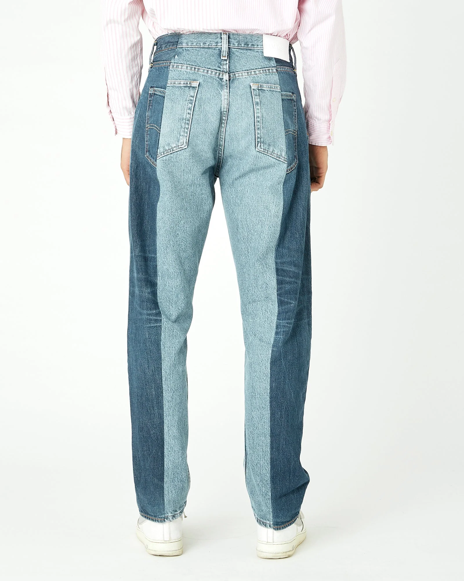 Men's Garcon Jean Dark Mid Blue - Image 4