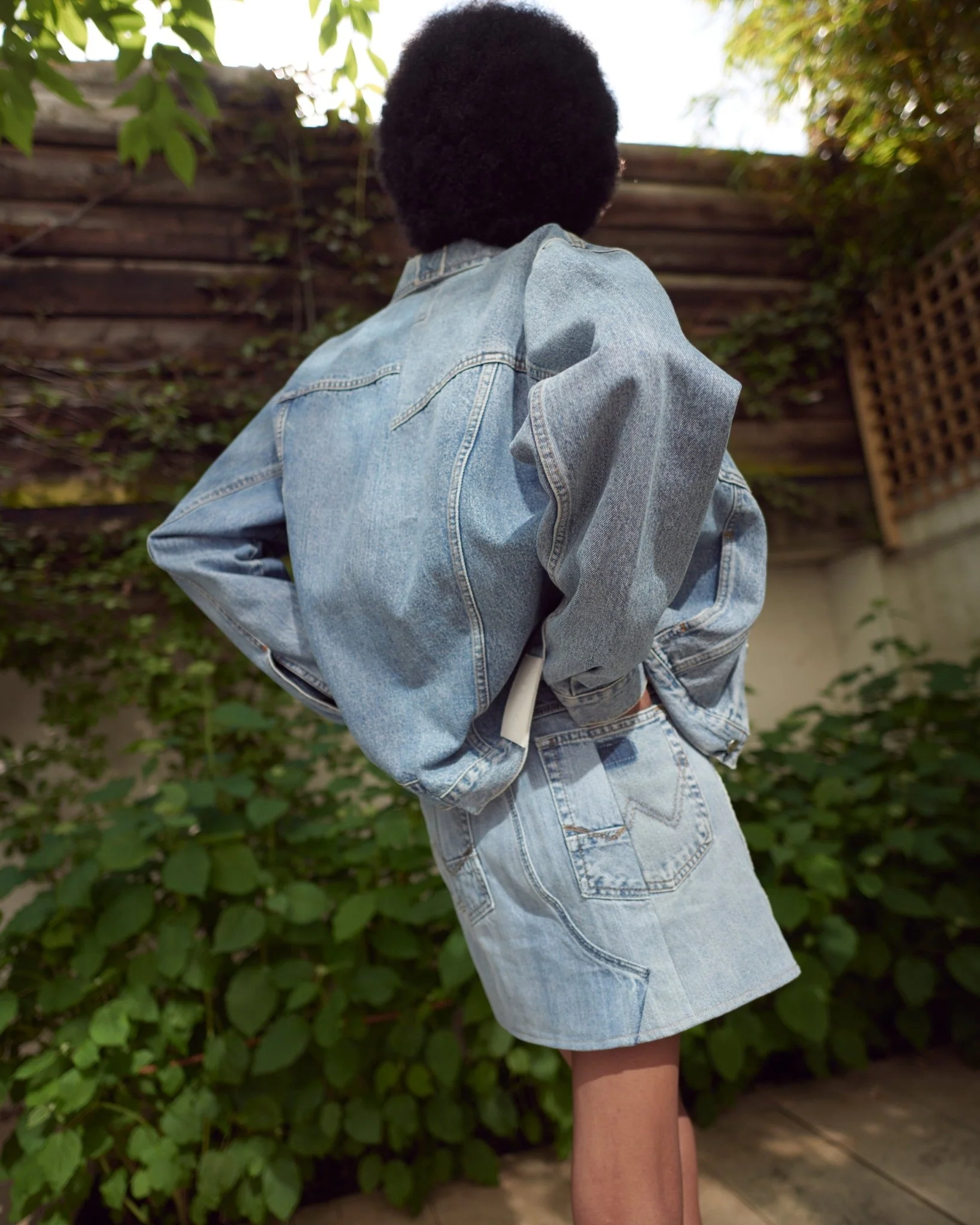 Classic Denim Jacket Denim Mid Blue - Image 7