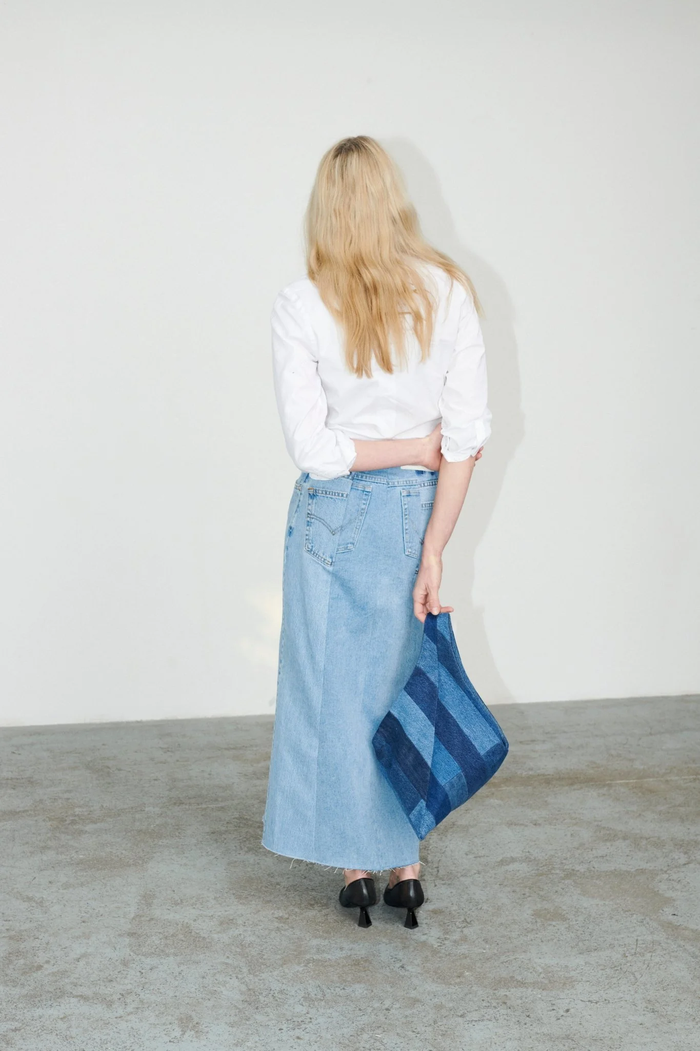 Tia Bag Tessellated Patchwork Blue - Image 3